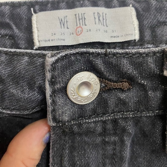 Free People We The Free - Rugged A-Line Button Fly
Skirt - Picture 6 of 15